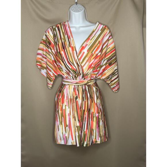 Slate and Willow Striped Elliott Romper S - Picture 7 of 9